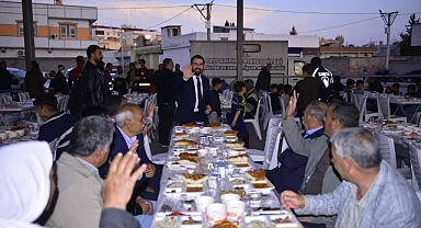 Ceylanpınar'da Ramazan Bereketi! Mahalle Sakinleri Bir Araya Geldi