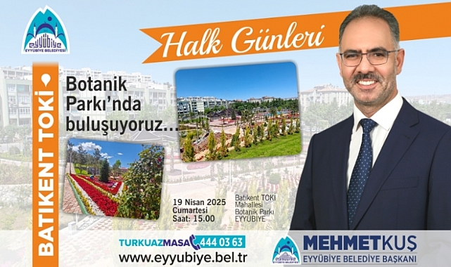 Batıkent TOKİ'de Başkan Kuş’tan Büyük Buluşma Halk Günü 19 Nisan'da!