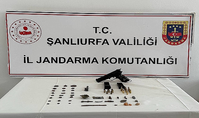 Şanlıurfa'da Kaçak Kazıya Darbe! 38 Parça Eser Ele Geçirildi