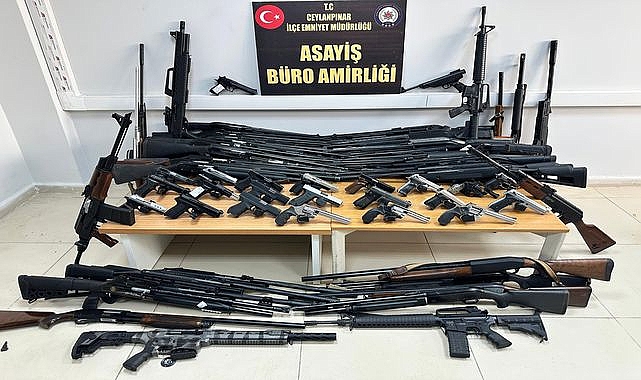 Şanlıurfa’da Dev Operasyon! Kaçak Silahlara Geçit Yok