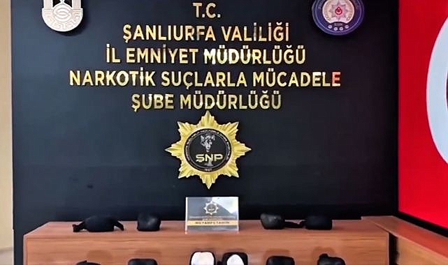 Şanlıurfa’da Dev Operasyon! Uyuşturucu Madde Metamfetaminin Ele Geçirildi