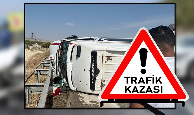 Şanlıurfa’da Yolcu Minibüsü Devrildi, 15 Kişi Yaralandı!