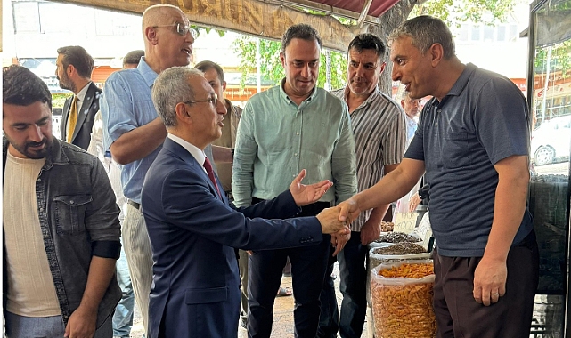 Akparti Milletvekili Dusak’tan Şanlıurfa Esnafına Ziyaret!