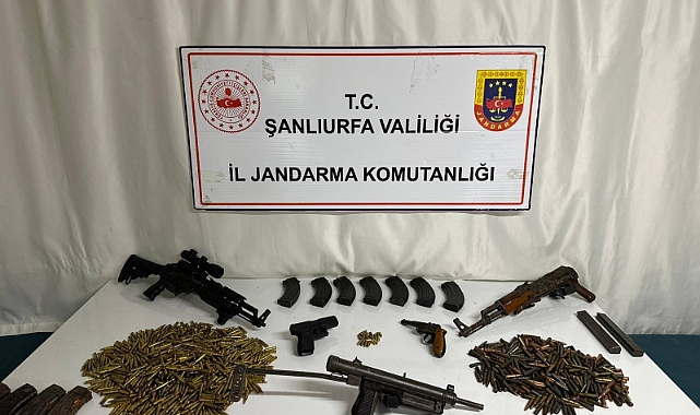 Şanlıurfa’da Silah Kaçakçılığına Büyük Darbe! Ruhsatsız Cephanelik Ortaya Çıktı