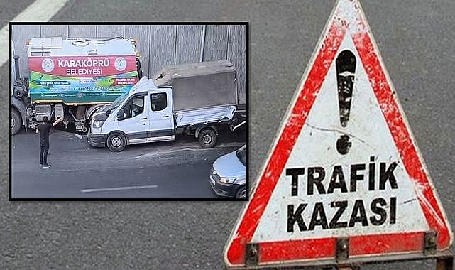 Şanlıurfa’da Yol Temizliğinde Kaza! Kamyonet Belediye Aracına Çarptı