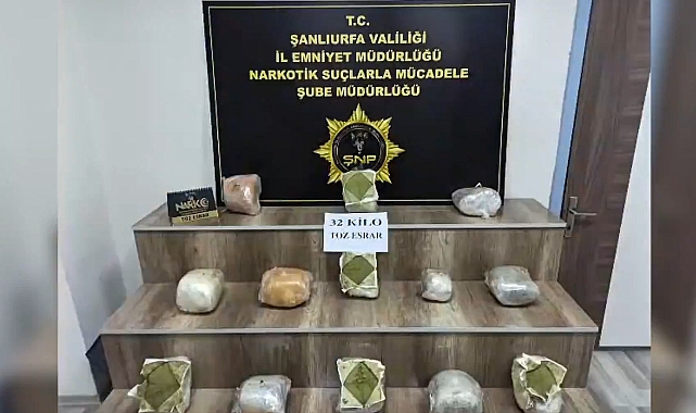 Şanlıurfa’da Zehir Tacirlerine Darbe! 72 İlde Eş Zamanlı Dev Operasyon