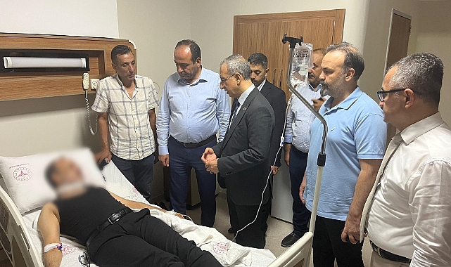 Şanlıurfa Milletvekili Dusak'tan Bıçaklı Saldırı Sonrası Hastane Ziyareti!