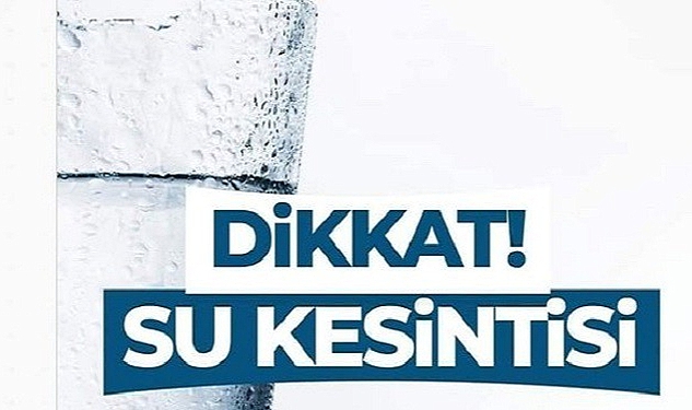 Şanlıurfalılar Dikkat! Elektrik Kesintisinden Dolayı Sular Kesilecek