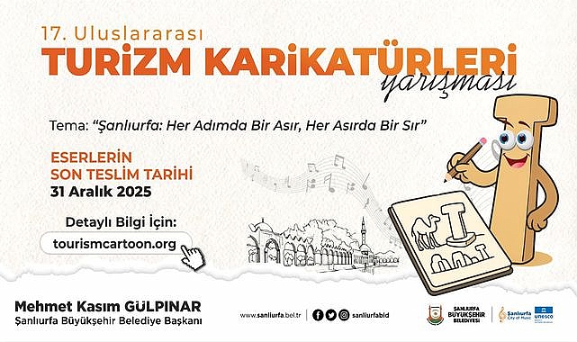 Genç ve Yetişkin Karikatürcüler İçin Fırsat! Şanlıurfa’dan Büyük Yarışma