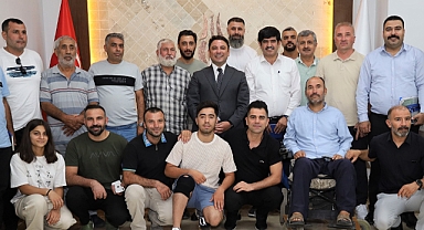 Haliliye Kaymakamı  Şahin, Amatör Spor Kulübü Başkanlarıyla Bir Araya Geldi