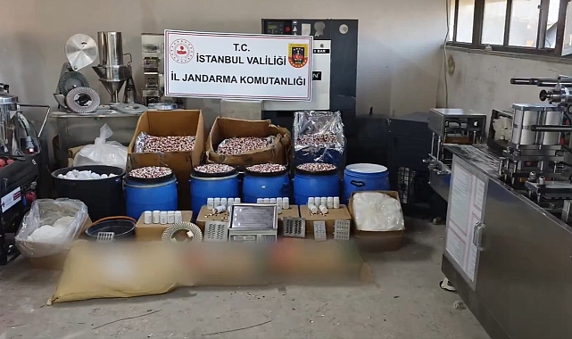 Jandarma Göz Açtırmadı! İstanbul’da Uyuşturucu İmalatı Yapanlar Yakalandı