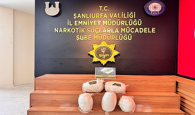 Şanlıurfa’da Zehir Tacirlerine Ağır Darbe! Kilolarca Uyuşturucu Madde Ele Geçirildi
