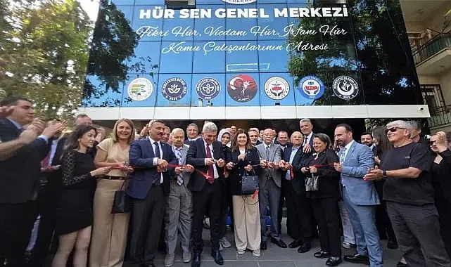 Hürriyet Sağlık-Sen, Yeni Genel Merkezini Açtı! Sendikal Mücadelede Güçlü Bir Adım