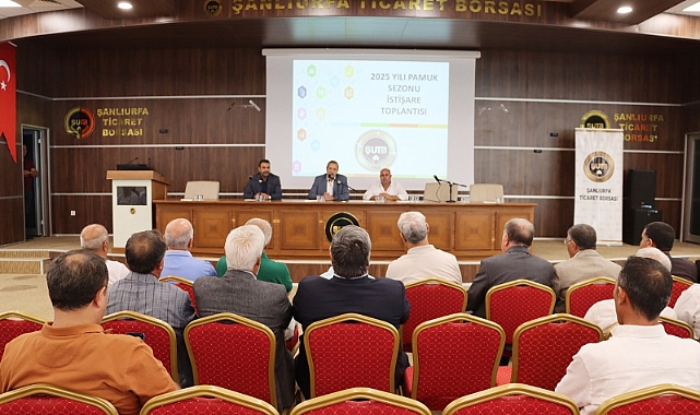 Pamuk Üretiminin Geleceği Tehlikede! Şanlıurfa’da Sektör Temsilciler Bir Araya Geldi