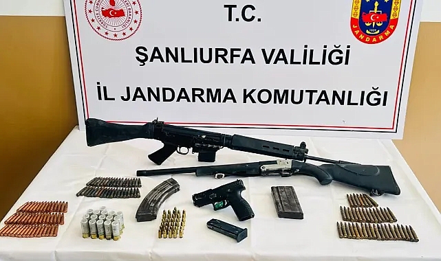 Şanlıurfa’da Ruhsatsız Silah Operasyonu! Cephanelik Gibi Evler Ortaya Çıktı