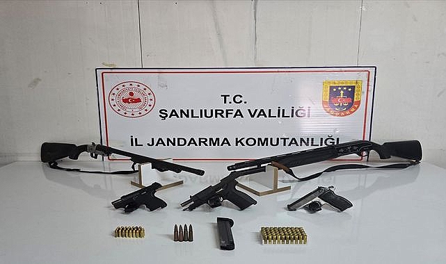 Şanlıurfa'da Dev Operasyon Ruhsatsız Silahlar Ele Geçirildi