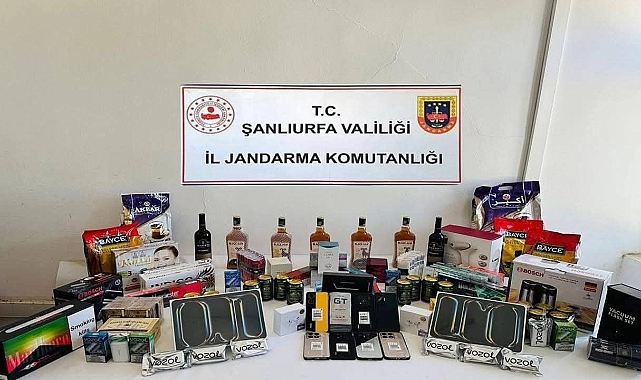 Şanlıurfa’da Kaçakçılara Büyük Darbe! Yüklü Miktarda Kaçak Ürün Ele Geçirildi