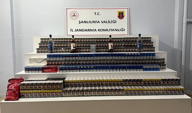Viranşehir’de Kaçak Ürün Operasyonu Jandarmadan Büyük Darbe!