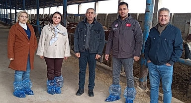 Haliliye Tarım ve Orman Müdürlüğü'nden Hayvancılık İşletmesine Denetim Ziyareti!