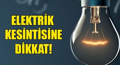 Şanlıurfa’da Planlı Elektrik Kesintisi İlçelerde Bakım Çalışmaları Başlıyor!