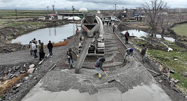 Siverek’te Kritik Yol Yenilendi 12 Kilometre Beton Yol Tamamlandı!