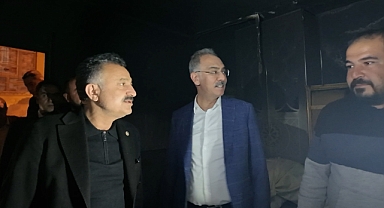 Başkan Mehmet Kuş Talimat Verdi! Yangın Mağduru Aile Yalnız Değil