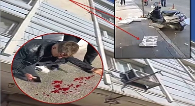 Urfa'da Korkutan Kaza! Beton Parçası Yayanın Başına İsabet Etti