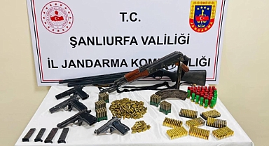 Şanlıurfa'da Operasyon Yasa Dışı Silahlar Tek Tek Ele Geçirildi