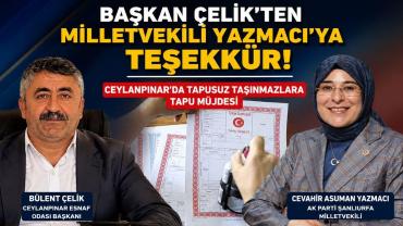 Ceylanpınar’da Tapusuz Evler İçin Tarihi Karar Geldi