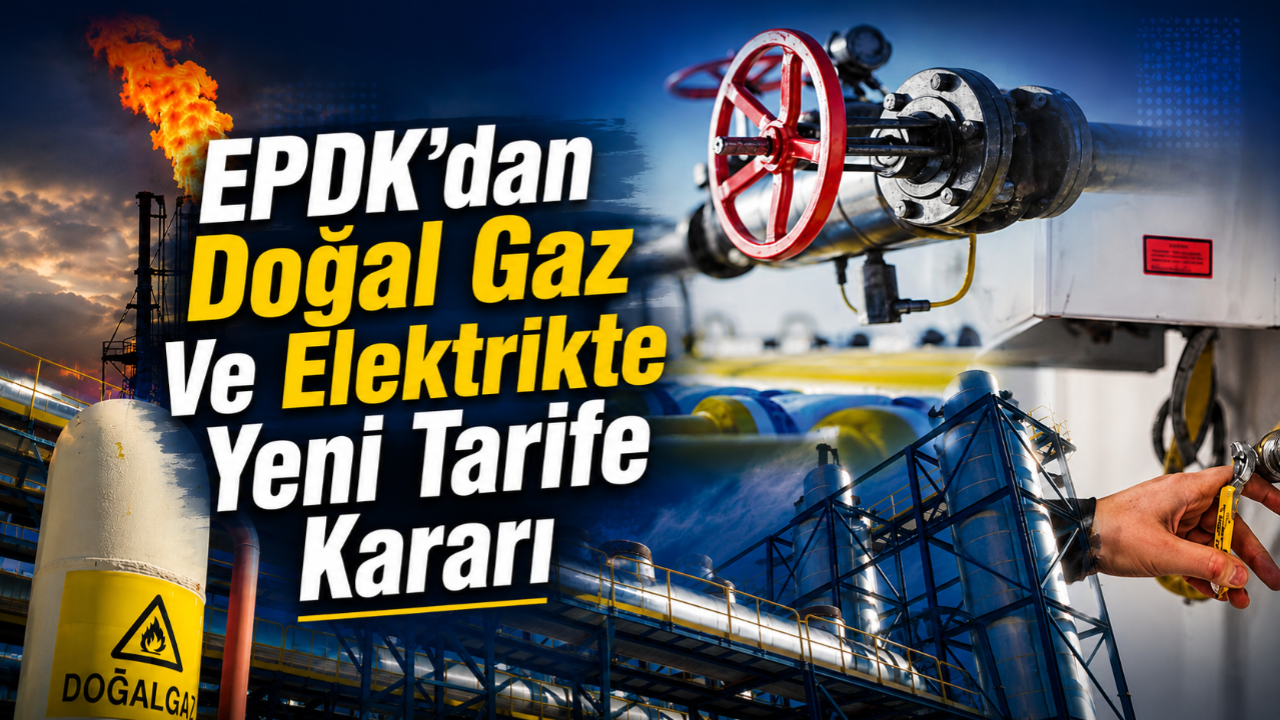 EPDK’dan Doğal Gaz Ve Elektrikte Yeni Tarife Kararı