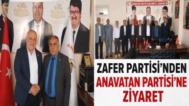 Zafer Partisi’nden Anavatan Partisi’ne Şanlıurfa’da Ziyaret
