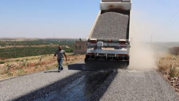 Büyükşehir, Kırsalda Asfalt Seferberliğini Sürdürüyor