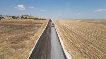 Eyyübiye Kırsalında Yol Kalitesi Artıyor