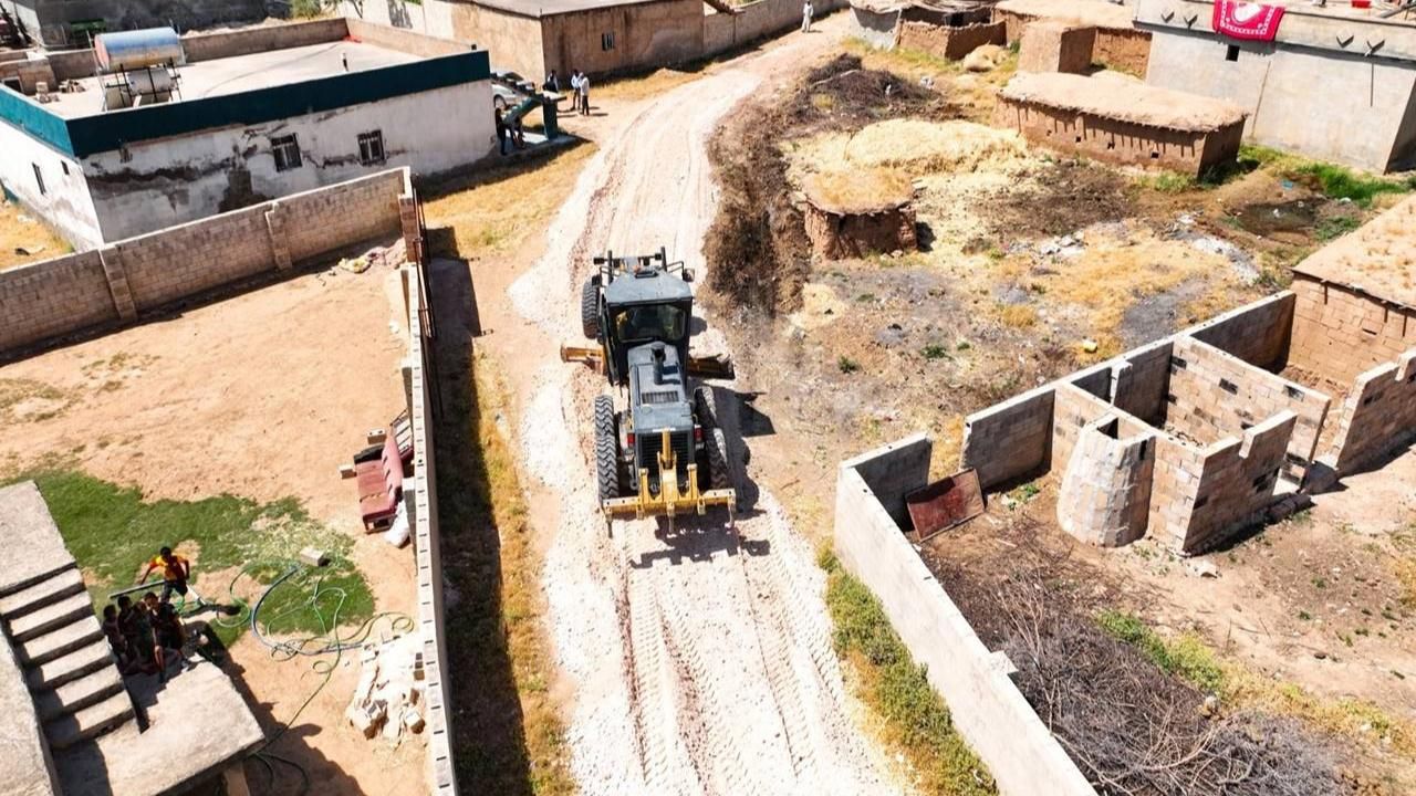Harran'da Kırsal Mahallelerde Asfalt Hazırlığı Başladı