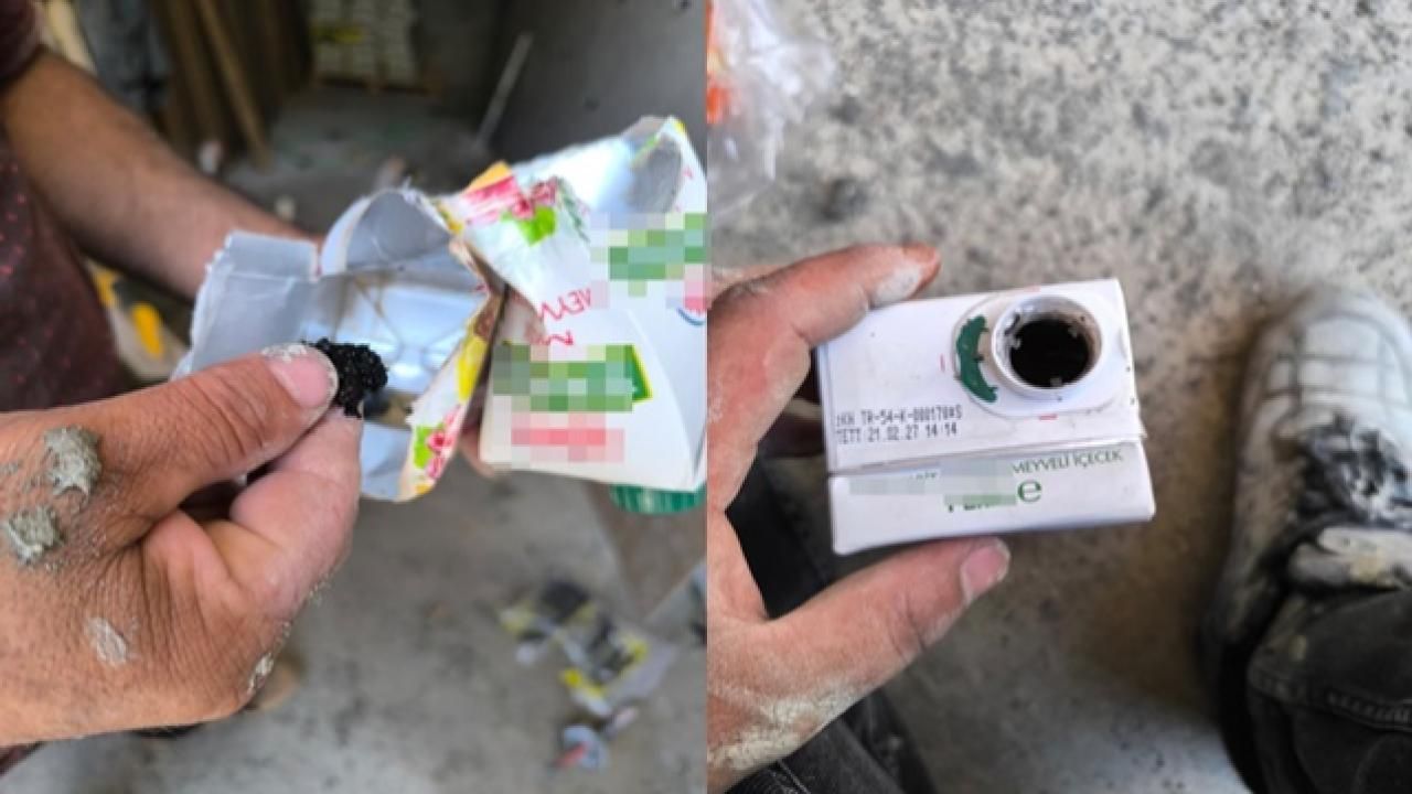 Hilvan’da Meyve Suyundan Çıkan Pislik Şaşkınlık Yarattı
