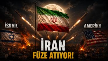 İran Düğmeye Bastı! İsrail'e Füze Yağmuru!
