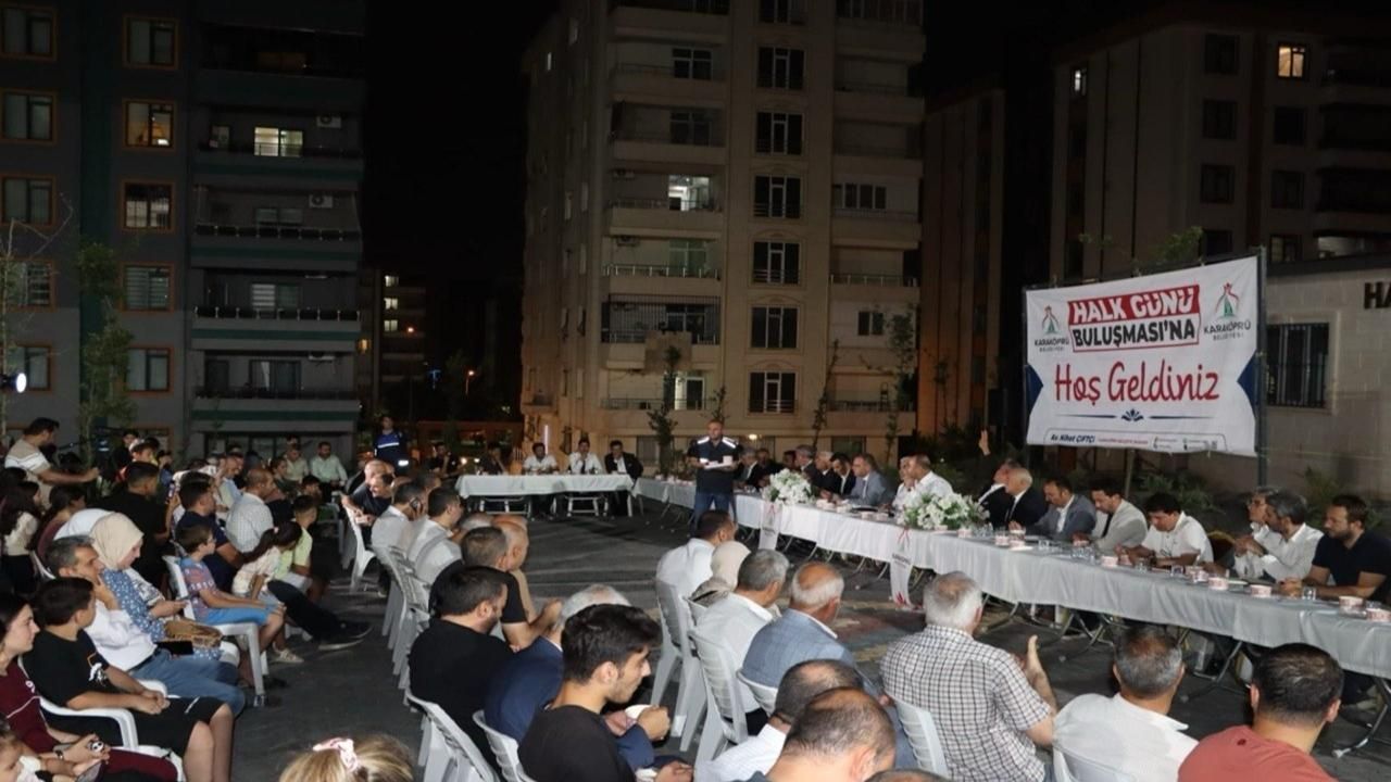 Karaköprü Belediyesi Halkla Buluşmaya Devam Ediyor