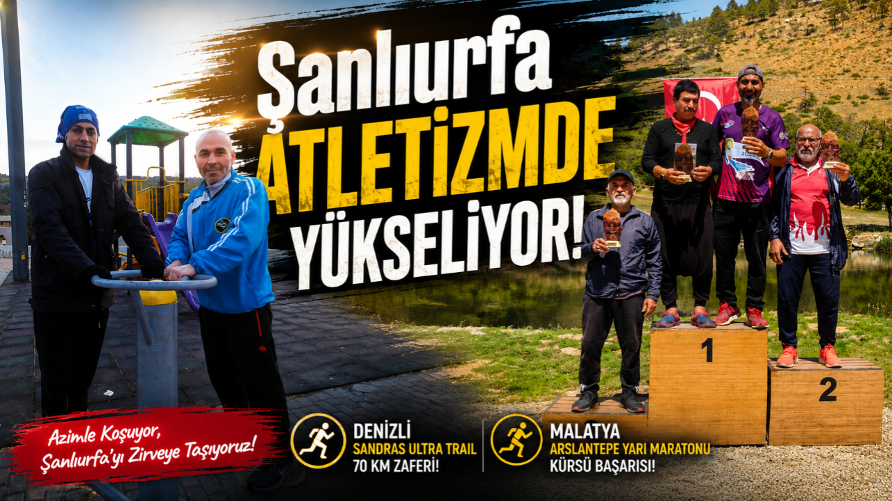 Şanlıurfa Atletizmde Yükseliyor