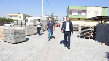 Eşbaşkan Paydaş, 881. Sokak’taki Çalışmaları Yerinde İnceledi