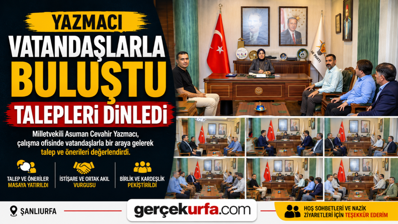 Milletvekili Yazmacı, Vatandaşların Taleplerini Tek Tek Dinledi