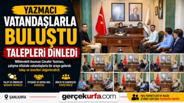 Milletvekili Yazmacı, Vatandaşların Taleplerini Tek Tek Dinledi
