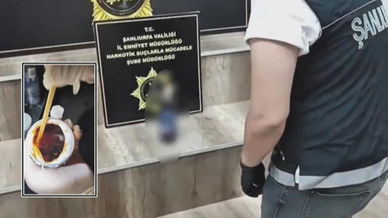 Siverek'te Pet Şişe Görünümlü Düzenekte Uyuşturucu Ele Geçirildi