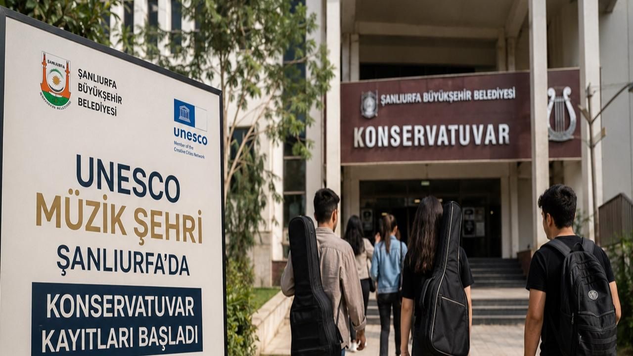 UNESCO Müzik Şehri Şanlıurfa'da Konservatuvar Kayıtları Başladı